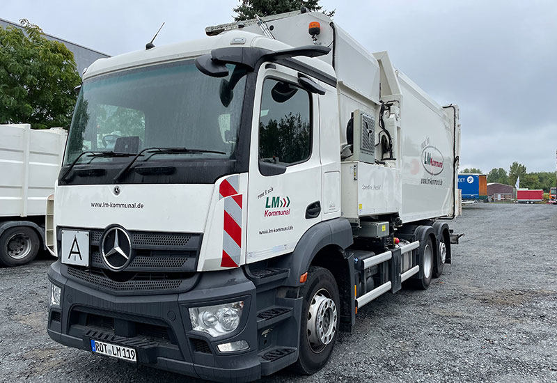 Mercedes-Benz Actros Seitenlader PPK 26+3 m³