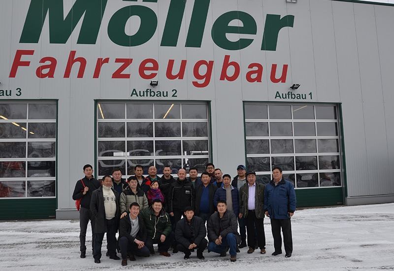 Besuch der Handwerkskammer zu Leipzig mit einer Delegation aus der Mongolei.