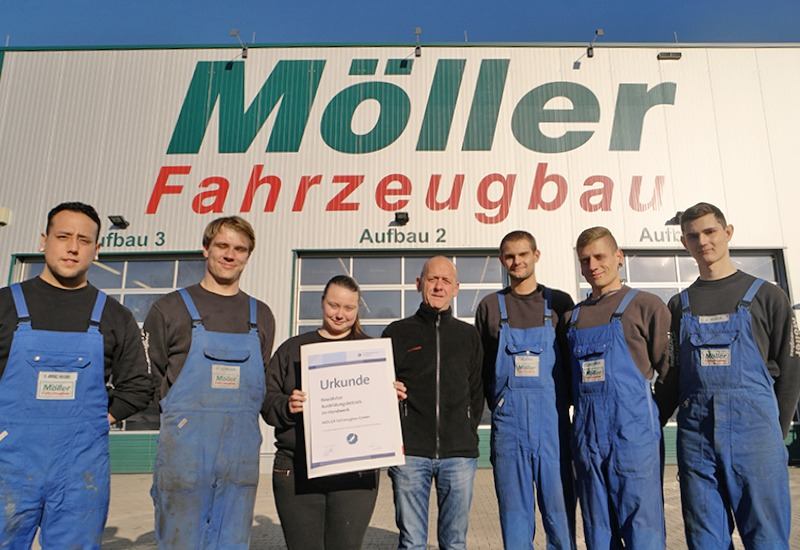 Möller Fahrzeugbau - bewährter Ausbildungsbetrieb!