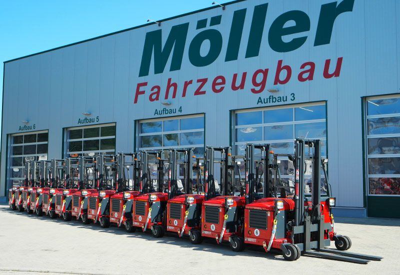 Möller Fahrzeugbau und Moffett Mitnehmstapler