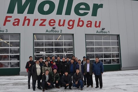 Besuch der Handwerkskammer zu Leipzig mit einer Delegation aus der Mongolei.