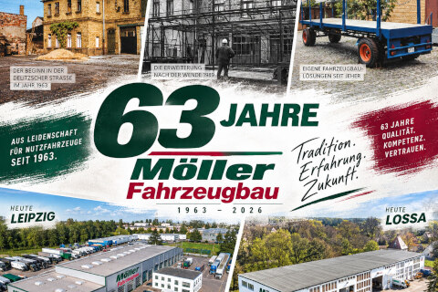 63 Jahre M&ouml;ller Fahrzeugbau &ndash; Tradition, die bewegt!